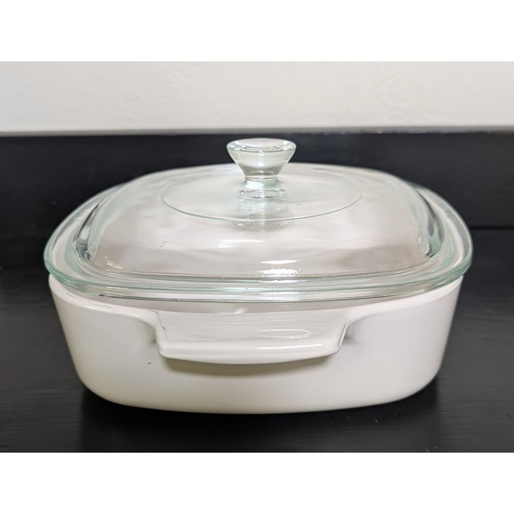 Vintage Corning Ware Abundance A-1-B 1 Liter Casserole Dish w/Lid‎ - Picture 4 of 10